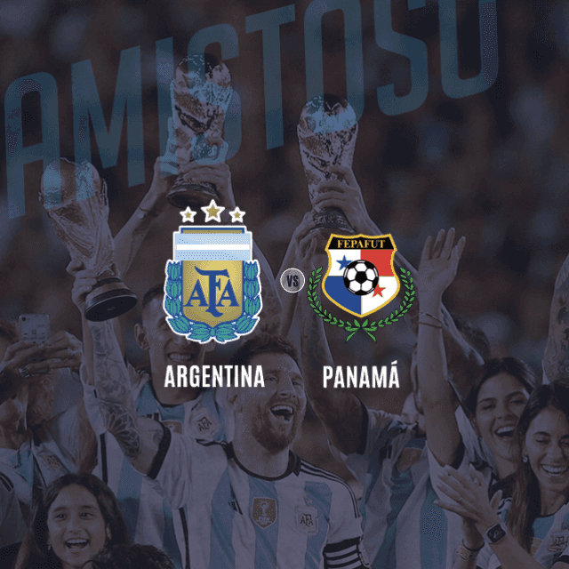Amistoso - Argentina vs Panamá